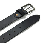 Nawaabi Leather belt - Carbon Black